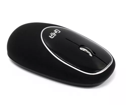 Mouse Inalámbrico Ghia Memory Foam 1000dpi Negro GT100NN